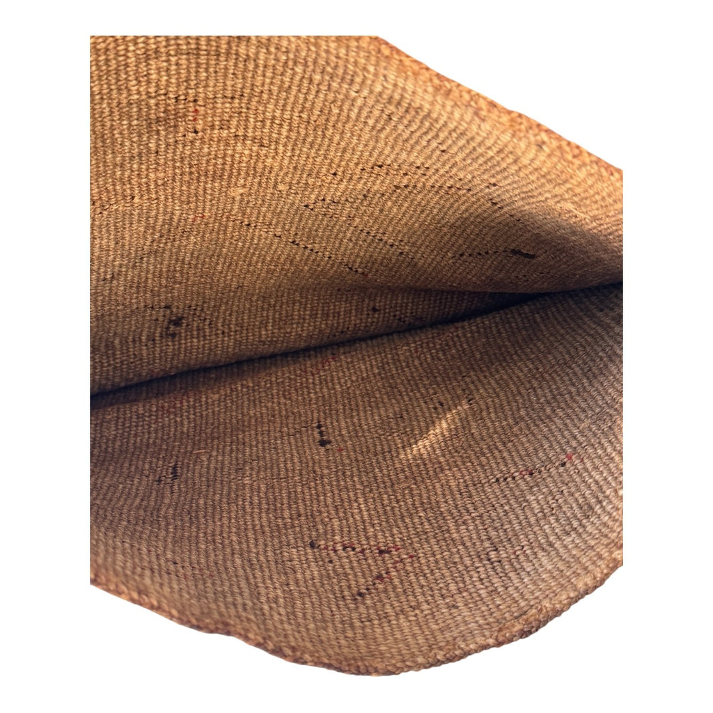 Antique Native American Plateau Nez Perce Double Sided Corn Husk Flat Bag