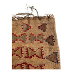 Antique Native American Plateau Nez Perce Double Sided Corn Husk Flat Bag