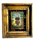 Antique Published Folk Art Miniature by James Sanford Ellsworth – Exhibited 1835