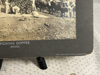Antique Large Cabinet Card Early Photograph Coffee In Brazil Owned by Mike Wolfe