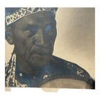 Antique Native American Photograph Entitled War Bonnet by Speirs