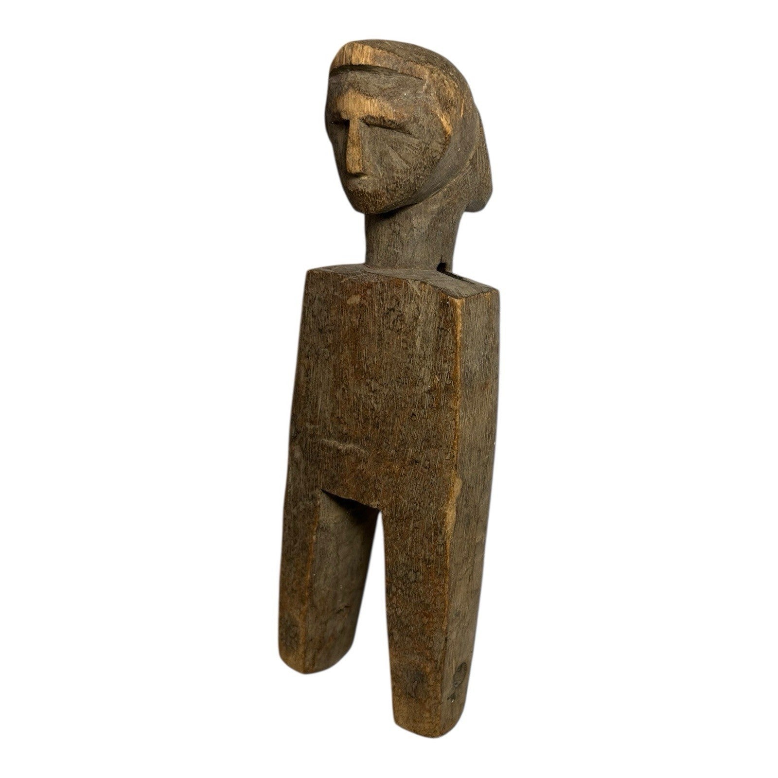 Antique Hand Carved African Baule Tribal Art Heddle Pulley