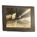 Antique Large Cabinet Card Early Photograph Blast Furnace Owned by Mike Wolfe