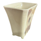 Vintage Rookwood Pottery High Glaze Abstract Floral Vase - Signed Jens Jensen