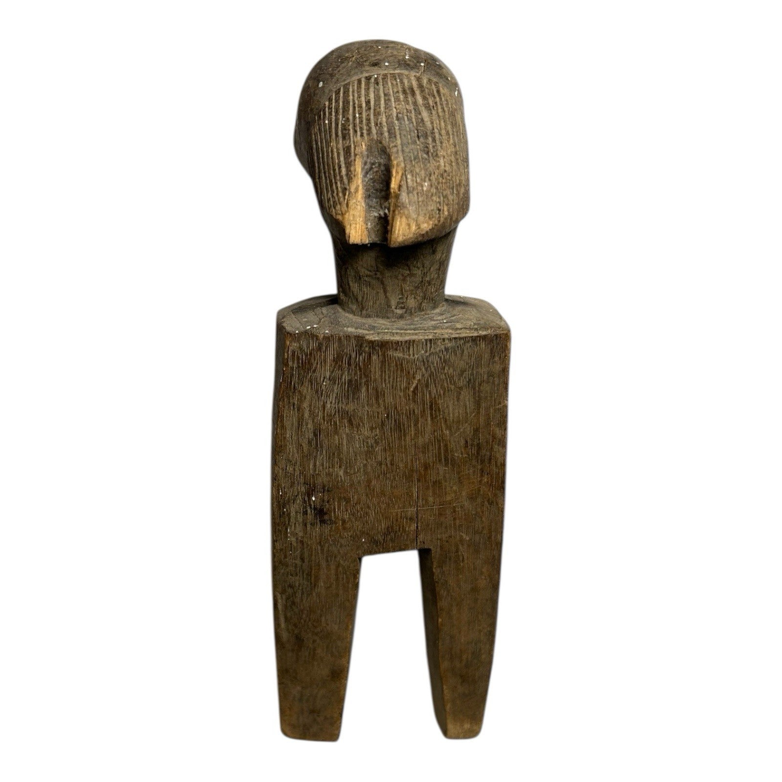 Antique Hand Carved African Baule Tribal Art Heddle Pulley