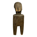 Antique Hand Carved African Baule Tribal Art Heddle Pulley