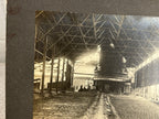 Antique Large Cabinet Card Early Photograph Blast Furnace Owned by Mike Wolfe