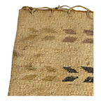 Antique Native American Nez Perce Corn Husk Woven Flat Bag