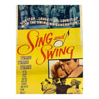 Vintage 1964 Sing & Swing Movie Poster