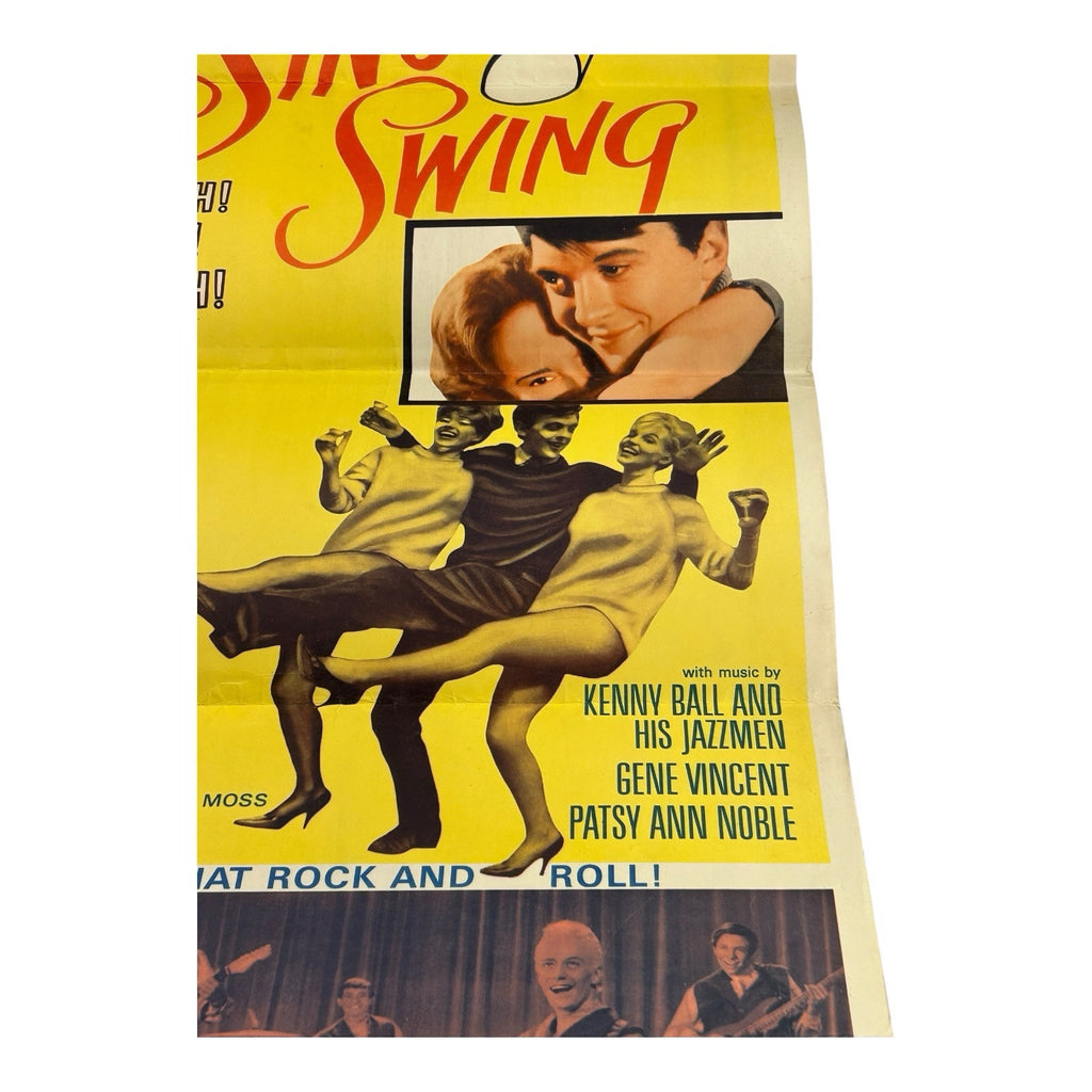 Vintage 1964 Sing & Swing Movie Poster