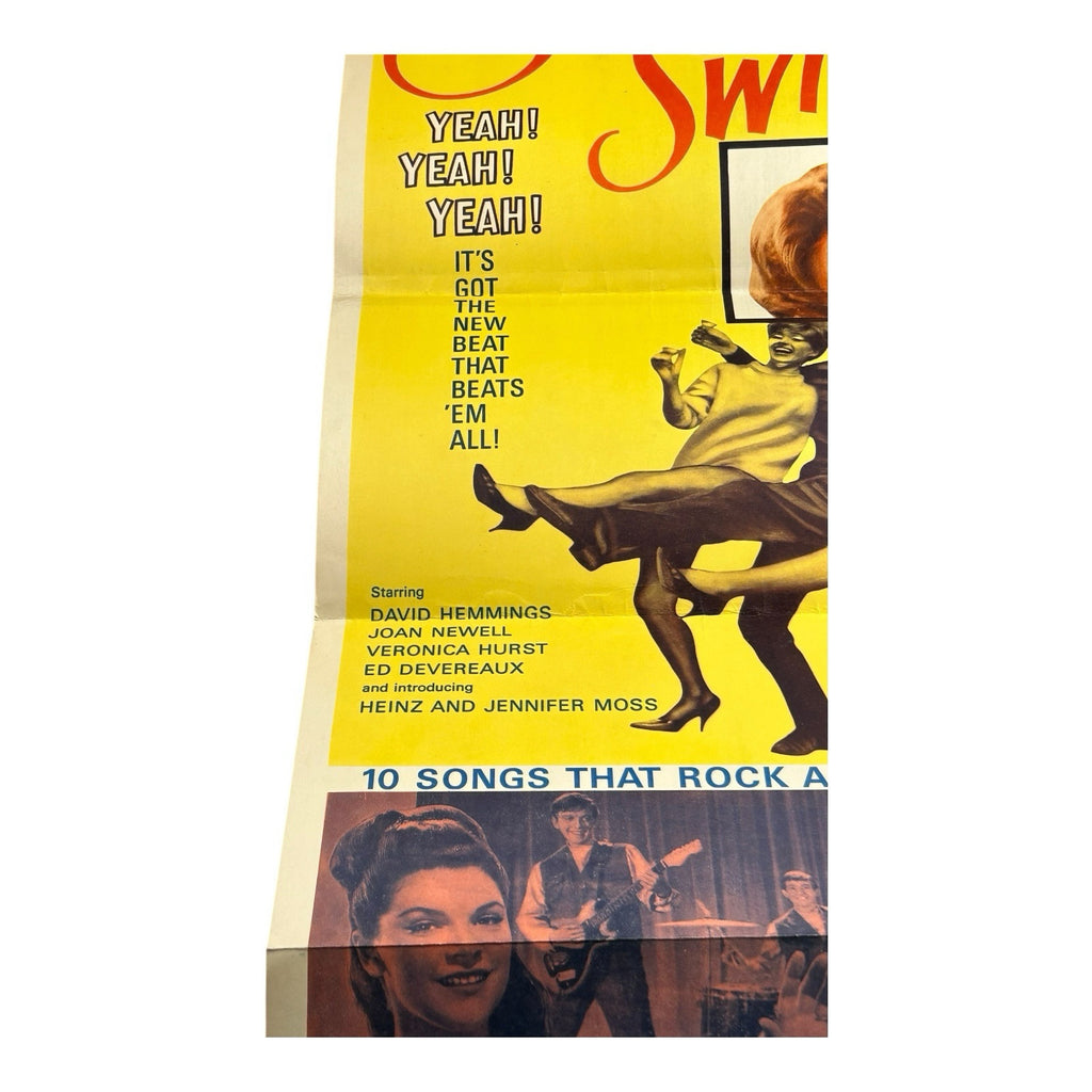 Vintage 1964 Sing & Swing Movie Poster