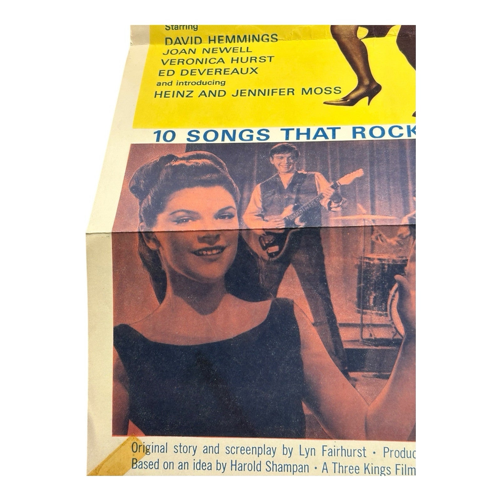Vintage 1964 Sing & Swing Movie Poster