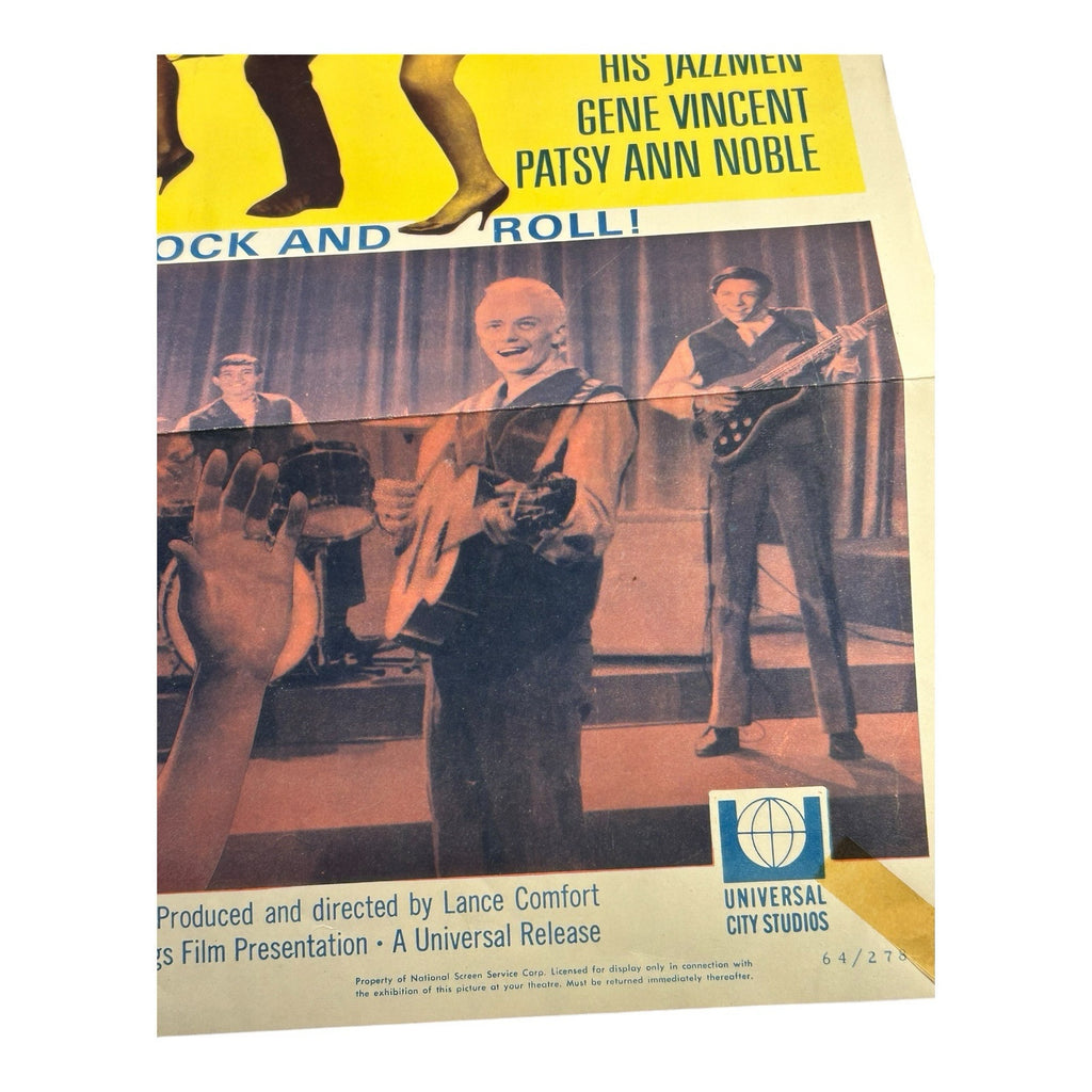 Vintage 1964 Sing & Swing Movie Poster