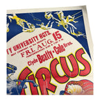 Vintage Clyde Beatty - Cole Brothers Circus Poster