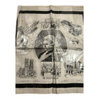 Antique Queen Victoria Commemorative Linen