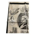 Antique Queen Victoria Commemorative Linen