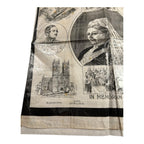 Antique Queen Victoria Commemorative Linen