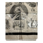 Antique Queen Victoria Commemorative Linen
