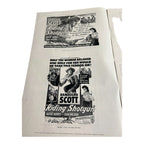 Vintage Movie Press Book Showmans Manual Riding Shotgun 1954