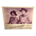Vintage Western Movie Lobby Card Calling Wild Bill Elliott 1943