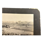 Antique Large Cabinet Card Early Photograph Cutting Rice Owned by Mike Wolfe