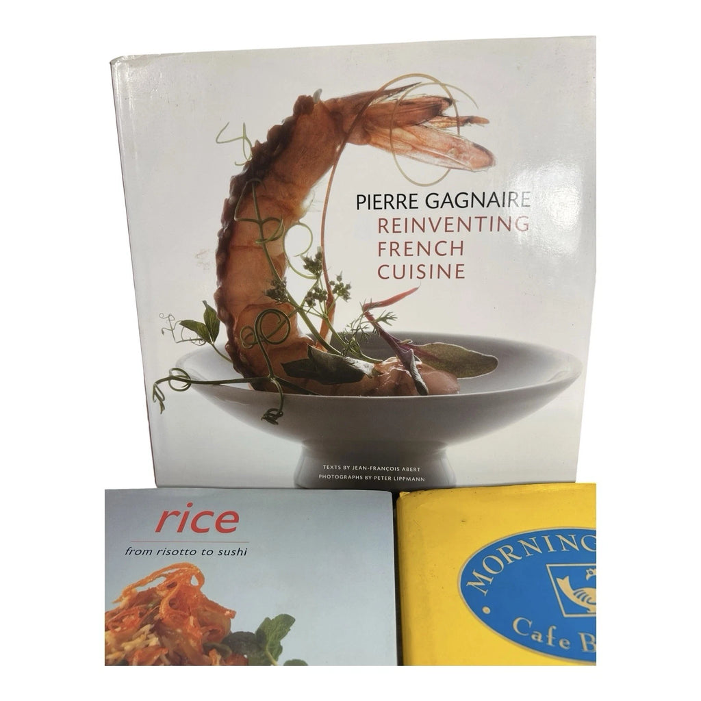 Set of 3 Cook Books Owned by Martha Stewart From Living Show