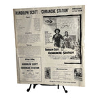 Vintage Movie Press Book Showmans Manual Comanche Station 1960