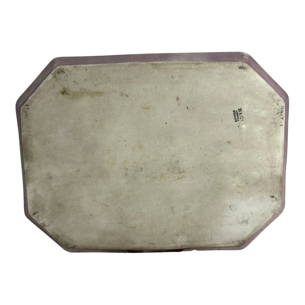 Vintage Lavender Limoges Dresser Tray Owned by Martha Stewart from Turkey Hill