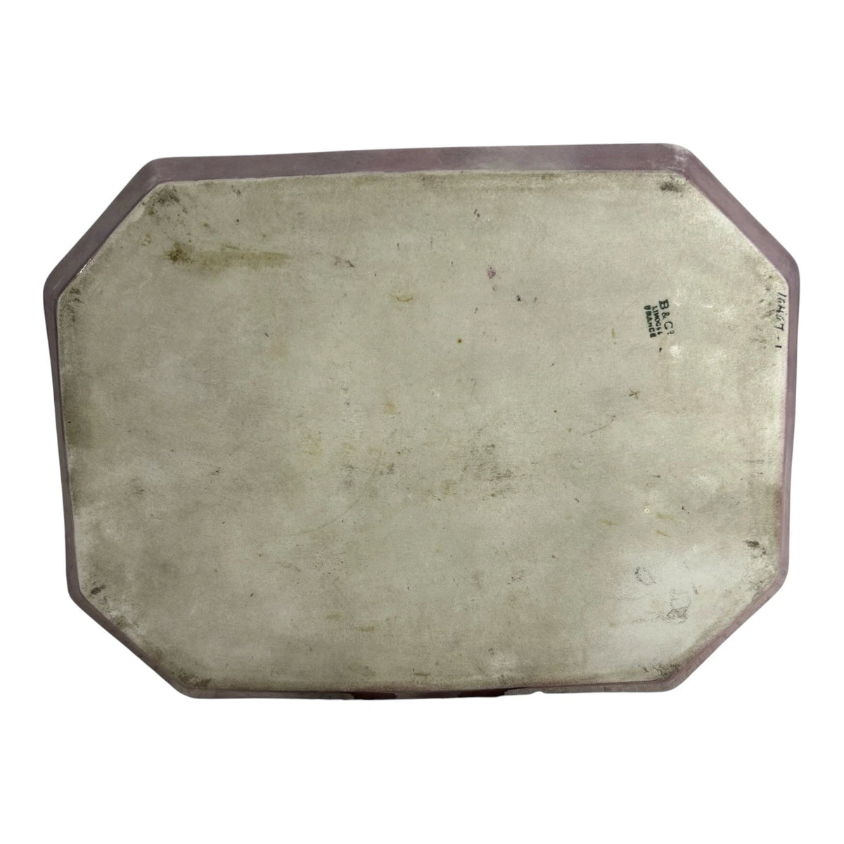 Vintage Lavender Limoges Dresser Tray Owned by Martha Stewart from Turkey Hill