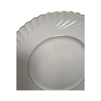 Vintage Set of Two Royal Tettau Bayreuth Gold Trim Dinner Plates Annette Pattern