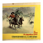 Vintage Western Movie Lobby Card The Magnificent Seven 1960 (E)