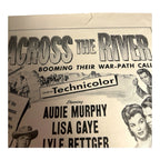 Vintage Movie Press Book Showmans Manual Drums Across The River 1954
