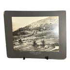 Antique Large Cabinet Card Early Photograph Paddy Fields Ceylon Owned Mike Wolfe
