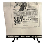 Vintage Movie Press Book Showmans Manual Walk The Proud Land 1956