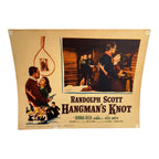 Vintage Western Movie Lobby Card Hangman's Knot 1961