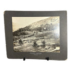 Antique Large Cabinet Card Early Photograph Paddy Fields Ceylon Owned Mike Wolfe