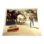 Vintage Western Movie Lobby Card Decision At Sundown 1957 (C)