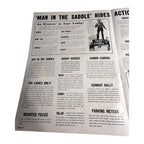Vintage Movie Press Book Showmans Manual Man In The Saddle 1951