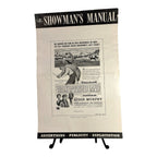 Vintage Movie Press Book Showmans Manual Walk The Proud Land 1956