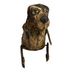 Antique Louis Marx Wind Up Tin Litho Flipo See Me Jump Toy Dog