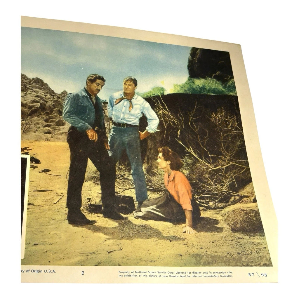 Vintage Western Movie Lobby Card The Tall T 1957 (B)