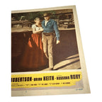 Vintage Western Movie Lobby Card Hell Canyon Outlaws 1957