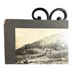 Antique Large Cabinet Card Early Photograph Paddy Fields Ceylon Owned Mike Wolfe