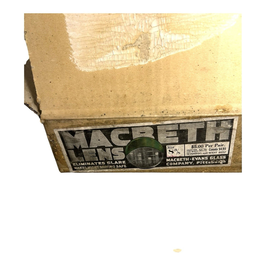 Vintage New Old Stock Macbeth Evans Set 2 Lens Owned Mike Wolfe American Pickers