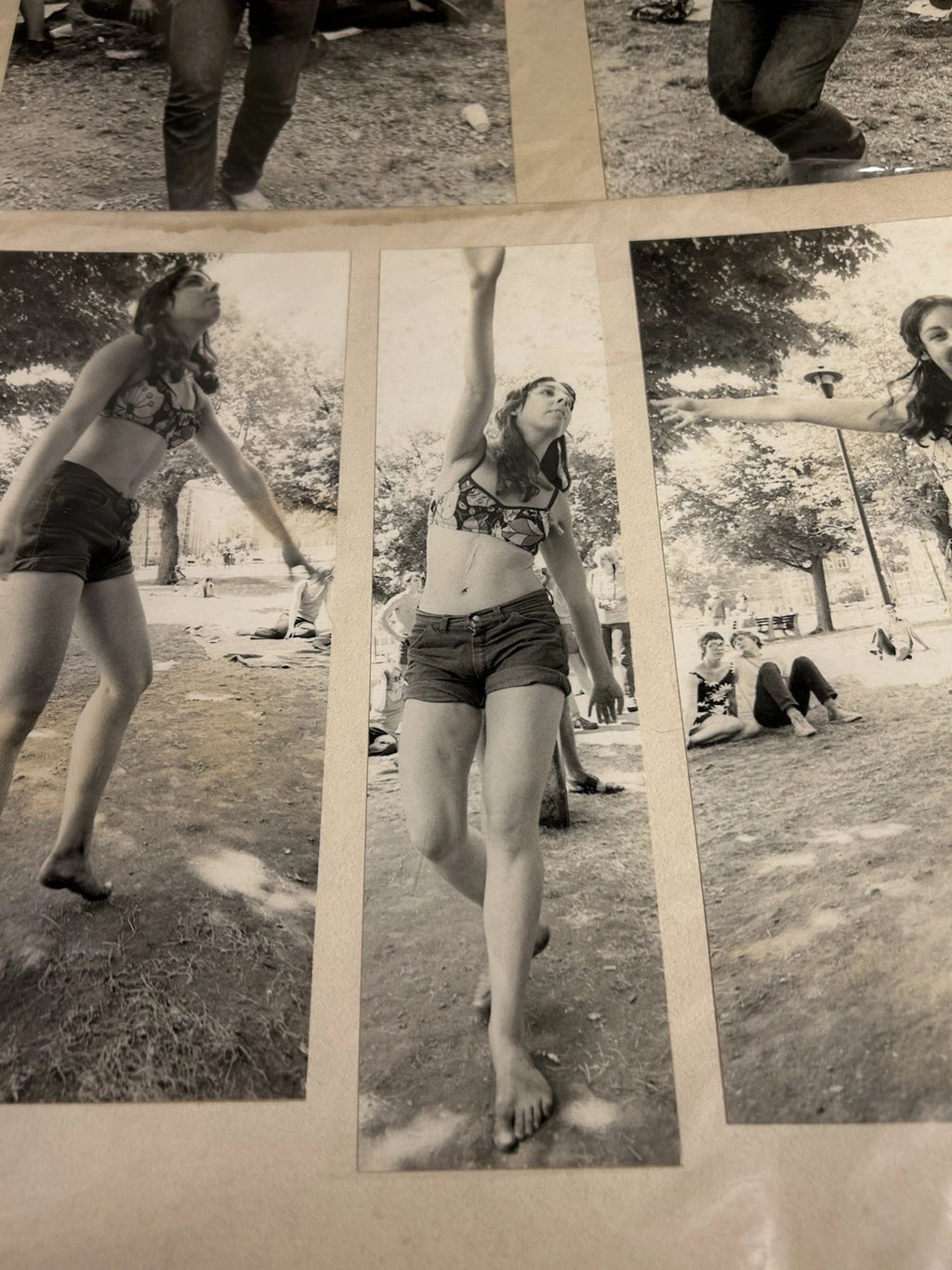 Vintage Collection Lot of 11 Hippie Music Festival Black White Photographs