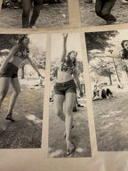 Vintage Collection Lot of 11 Hippie Music Festival Black White Photographs