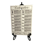 Antique Wedgwood 1907 Calendar Advertising Tile Harvard Stadium