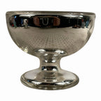 Antique Set of 3 Mercury Glass Dessert Bowls Owned by Martha Stewart
