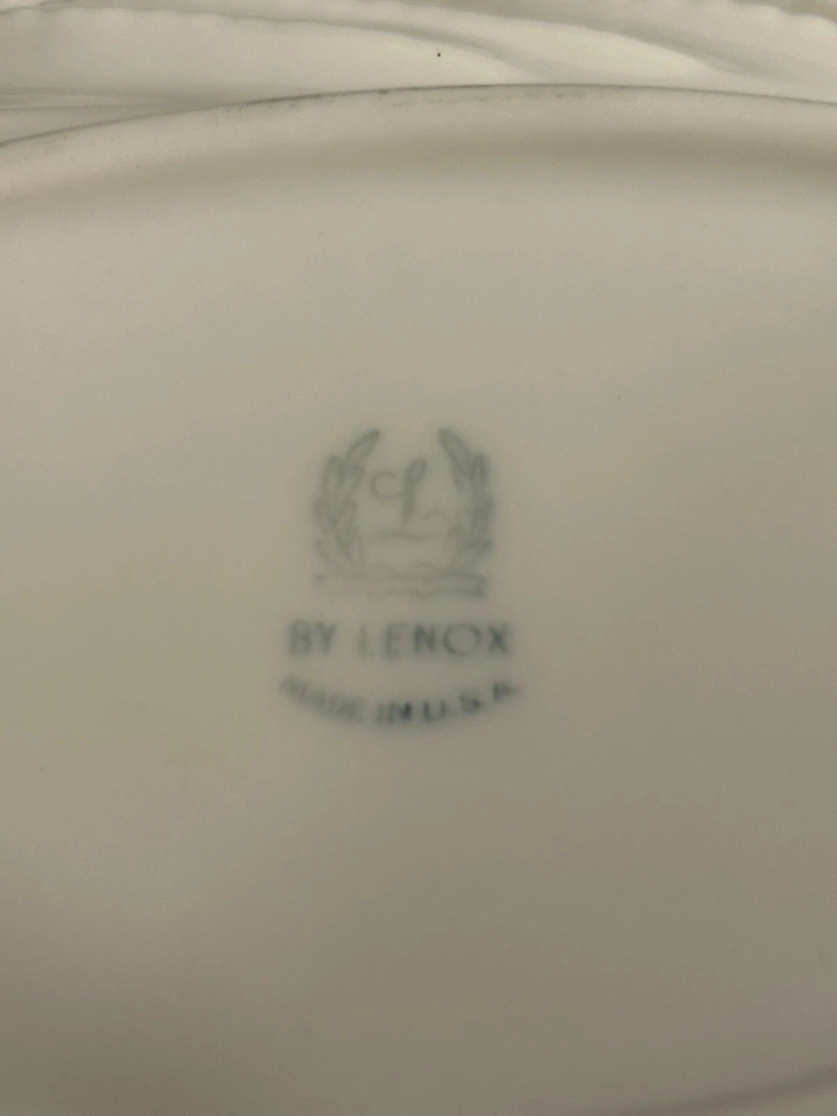 Vintage Lenox Acanthus Leaf Cream Bowl