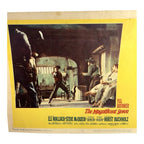 Vintage Western Movie Lobby Card The Magnificent Seven 1960 (D)